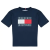 Tommy Hilfiger Rövid ujjú pólók HERITAGE PRINTED FLAG T-SHIRT Tengerész 16 éves
