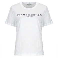 Tommy Hilfiger Rövid ujjú pólók REG CORP LOGO C-NK SS Fehér EU L