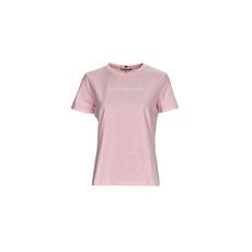 Tommy Hilfiger Rövid ujjú pólók REG FROSTED CORP LOGO C-NK SS Rózsaszín EU S