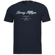 Tommy Hilfiger Rövid ujjú pólók SCRIPT LOGO TEE Tengerész EU S férfi póló