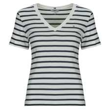 Tommy Hilfiger Rövid ujjú pólók SLIM CODY V-NK SS Fehér EU XS női póló