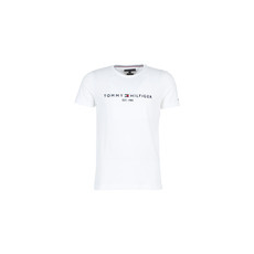Tommy Hilfiger Rövid ujjú pólók TOMMY FLAG HILFIGER TEE Fehér EU XL