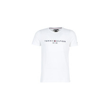 Tommy Hilfiger Rövid ujjú pólók TOMMY FLAG HILFIGER TEE Fehér EU XXL férfi póló