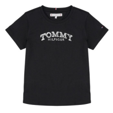 Tommy Hilfiger Rövid ujjú pólók TOMMY FOIL TEE SS Fekete 12 éves gyerek póló