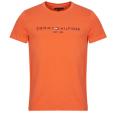 Tommy Hilfiger Rövid ujjú pólók TOMMY LOGO TEE Narancssárga EU XL