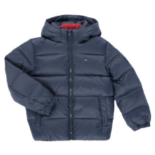 Tommy Hilfiger Steppelt kabátok  ESSENTIAL DOWN JACKET Tengerész 10 éves gyerek kabát, dzseki