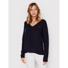 Tommy Hilfiger Sweater Hayana WW0WW33054 Sötétkék Relaxed Fit női pulóver, kardigán