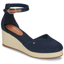Tommy Hilfiger Szandálok / Saruk FLAG CLOSED TOE MID WEDGE ESPAD Tengerész 39 női szandál