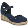 Tommy Hilfiger Szandálok / Saruk MID WEDGE ESPAD CLOSED TOE Tengerész 36