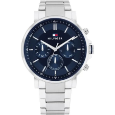 Tommy Hilfiger Tommy Hilfiger Tyson férfi karóra, 44 mm, acél, kék számlap karóra