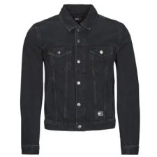Tommy Jeans Farmerkabátok RYAN RGLR TRCKR FLG EI6081 Fekete EU M férfi kabát, dzseki