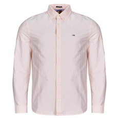 Tommy Jeans Hosszú ujjú ingek TJM REG OXFORD SHIRT EXT Rózsaszín EU XL