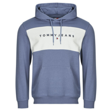 Tommy Jeans Pulóverek TJM REG CBLK LINEAR LOGO HD Kék EU L