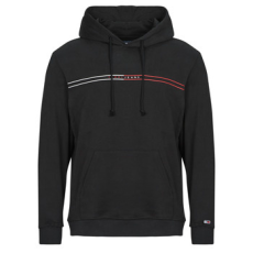 Tommy Jeans Pulóverek TJM REG ENTRY GRAPHIC HOODIE EXT Fekete EU M