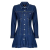 Tommy Jeans Rövid ruhák DENIM PLEATED TRUCKER DRESS Tengerész EU L