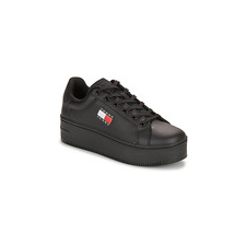Tommy Jeans Rövid szárú edzőcipők TJW FLATFORM ESS Fekete 41 női cipő