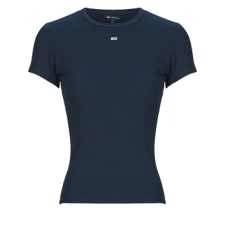 Tommy Jeans Rövid ujjú pólók TJW SLIM ESSENTIAL RIB SS Tengerész EU XL női póló