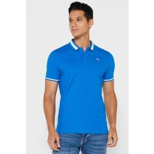 Tommy Jeans, Slim fit organikus pamut keverék póló, kék, S férfi póló