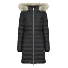 Tommy Jeans Steppelt kabátok TJW ESSENTIAL HOODED DOWN COAT Fekete EU S női dzseki, kabát
