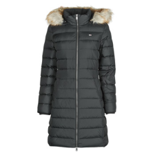 Tommy Jeans Steppelt kabátok TJW ESSENTIAL HOODED DOWN COAT Fekete EU XXS női dzseki, kabát