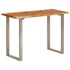  Tömör akácfa étkezőasztal 110 x 50 x 76 cm bútor