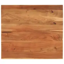  tömör akácfa téglalap alakú asztallap 90x80x2,5 cm bútor