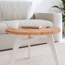  tömör bükkfa kerek asztallap Ø60 x 2,5 cm bútor