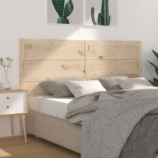 tömör fenyőfa fejtámla 141 x 4 x 100 cm ágy és ágykellék