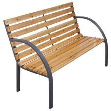  tömör fenyőfa kerti pad 112 cm kerti bútor