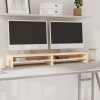  Tömör fenyőfa monitorállvány 100 x 24 x 13 cm