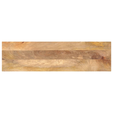  tömör mangófa téglalap alakú asztallap 110x20x3,8 cm bútor