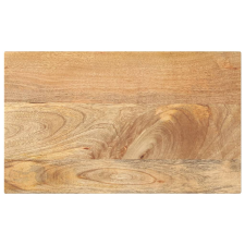  tömör mangófa téglalap alakú asztallap 50x20x3,8 cm bútor