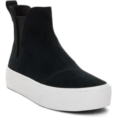 TOMS Csizmák Fenix Platform Chelsea Fekete 35 1/2