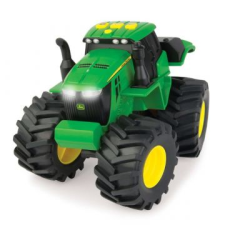 Tomy John Deere: Traktor fény- és hanghatásokkal (46656) (46656) autópálya és játékautó