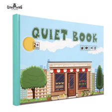 Tongcheng Csendes könyv - Csináld magad  fejlesztő könyv (zöldség-gyümölcs) kreatív és készségfejlesztő