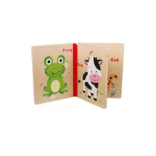 Tongcheng Fa baba könyv - bébi kirakóval - farm puzzle, kirakós