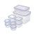 TOO KT-143 Műanyag ételtároló készlet (10 db / csomag) (KT-143)