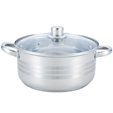 TOO KT-217 24cm Fazék - Ezüst (KT-217) sütés és főzés