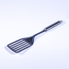TOO KT-466 Fém konyhai spatula résekkel 33 cm - Fekete (KT-466) tányér és evőeszköz