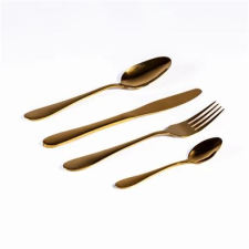 TOO Spark 16db-os evőeszköz készlet aranyszínű (KT-402 G) (KT-402 G) konyhai eszköz