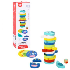 Tooky Toy : Állatos toronyépítő ügyességi fajáték (TH293) (TH293) társasjáték