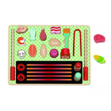 Tooky Toy : Fa grill játékszett kiegészítőkkel házimunka