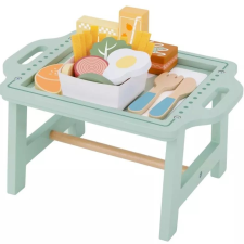 Tooky Toy Fa reggeliző asztalka kiegészítőkkel (TK992) konyhakészlet