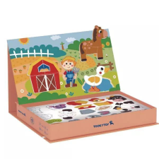 Tooky Toy : Mágneses puzzle dobozban - farm kreatív és készségfejlesztő