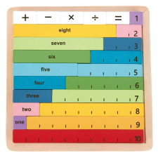 Tooky Toy : Számolni tanulok! - Fa játékszett kreatív és készségfejlesztő