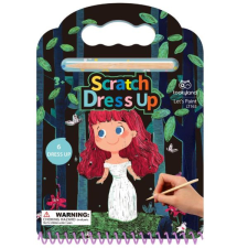 Tooky Toy Tookyland: Képkarc rajzkészlet – Divat kreatív és készségfejlesztő