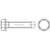 Toolcraft 141128 Menetnyomó csavarok M6 45 mm Külső hatlap DIN 7500 Acél Galvanikusan cinkezett 500 db (141128)