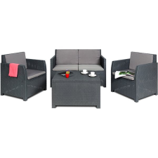 Toomax Diana 4 Seater Set - grafitszürke kerti bútor