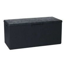 Toomax TOOMAX PORTOFINO GRAFIT 340 LITERES MŰANYAG KERTI TÁROLÓDOBOZ - GRAFIT kerti tárolás