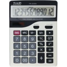 TOOR ELECTRONIC Toor TR-2235A Asztali Számológép - 12 Digit (WIKR-911090) számológép